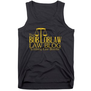 The Bob Loblaw Law Blog Lobbing Law Bombs Tank Top