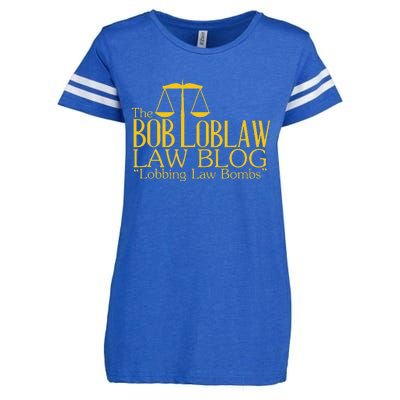 The Bob Loblaw Law Blog Lobbing Law Bombs Enza Ladies Jersey Football T-Shirt