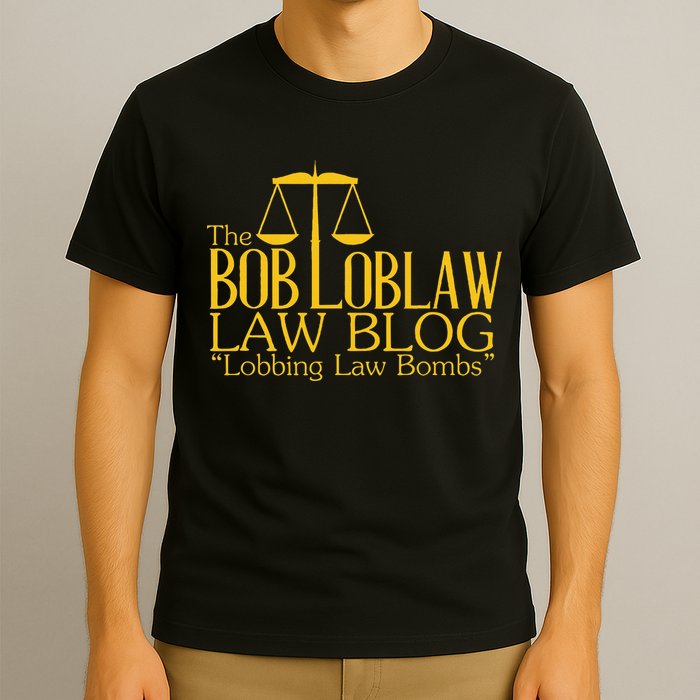 The Bob Loblaw Law Blog Lobbing Law Bombs T-Shirt