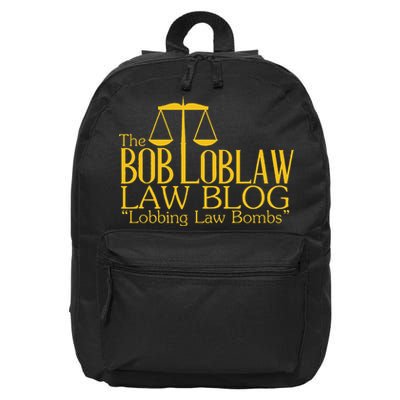 The Bob Loblaw Law Blog Lobbing Law Bombs 16 in Basic Backpack