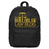 The Bob Loblaw Law Blog Lobbing Law Bombs 16 in Basic Backpack