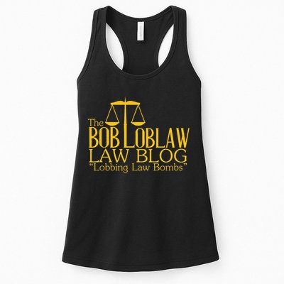 The Bob Loblaw Law Blog Lobbing Law Bombs Womens Tank Top