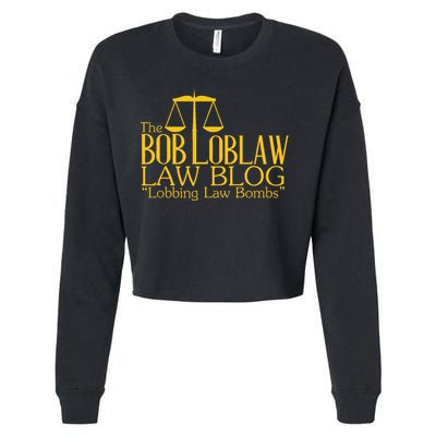 The Bob Loblaw Law Blog Lobbing Law Bombs Cropped Pullover Crew