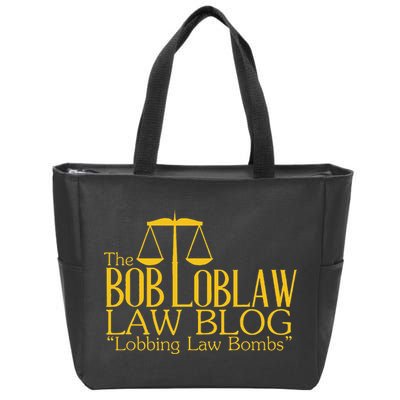 The Bob Loblaw Law Blog Lobbing Law Bombs Zip Tote Bag