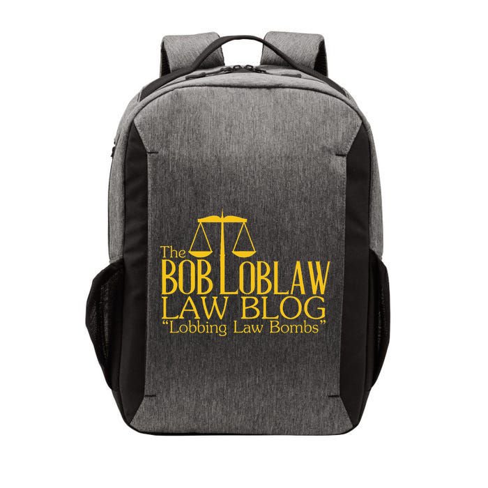 The Bob Loblaw Law Blog Lobbing Law Bombs Vector Backpack