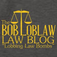 The Bob Loblaw Law Blog Lobbing Law Bombs Vector Backpack