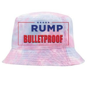 Trump Bulletproof Love And Support America Tie-Dyed Bucket Hat