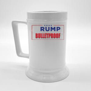 Trump Bulletproof Love And Support America Beer Stein