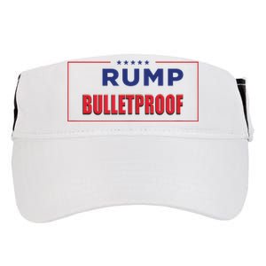 Trump Bulletproof Love And Support America Adult Drive Performance Visor