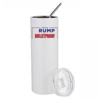 Trump Bulletproof Love And Support America Stainless Steel Tumbler