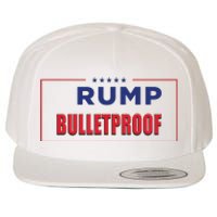 Trump Bulletproof Love And Support America Wool Snapback Cap