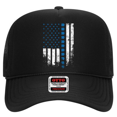 Thin Blue Line Flag St Patricks Day 2020 Police Officer Gift Trucker Hat