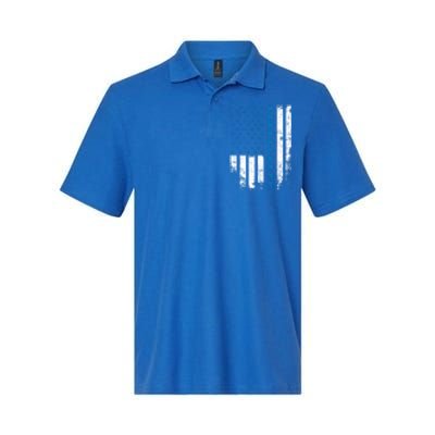 Thin Blue Line Flag St Patricks Day 2020 Police Officer Gift Softstyle Adult Sport Polo