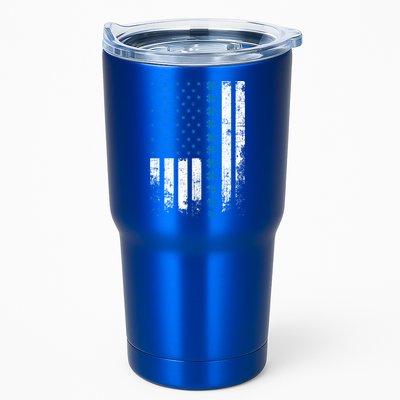 Thin Blue Line Flag St Patricks Day 2020 Police Officer Gift Tumbler