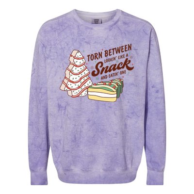 Torn between looking like a snack and eating one Colorblast Crewneck Sweatshirt