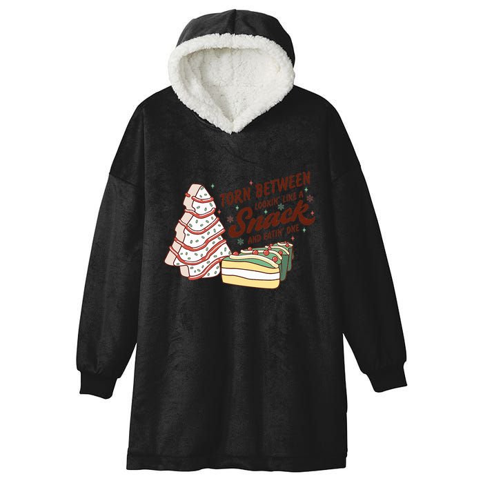 Torn between looking like a snack and eating one Hooded Wearable Blanket