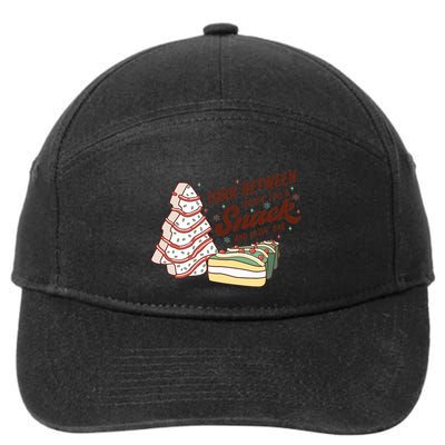 Torn between looking like a snack and eating one 7-Panel Snapback Hat