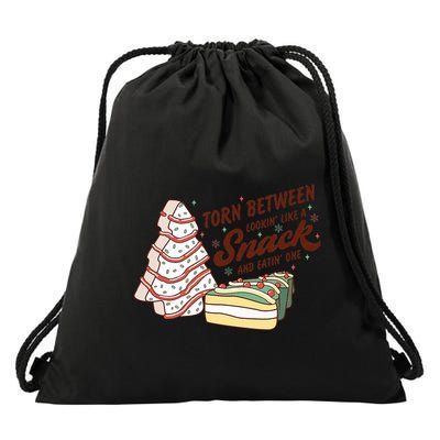 Torn between looking like a snack and eating one Drawstring Bag