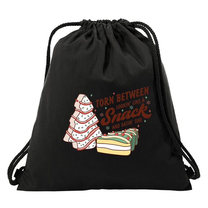 Torn between looking like a snack and eating one Drawstring Bag