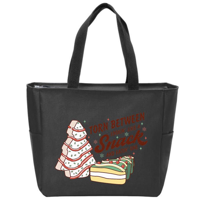 Torn between looking like a snack and eating one Zip Tote Bag