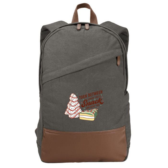 Torn between looking like a snack and eating one Cotton Canvas Backpack