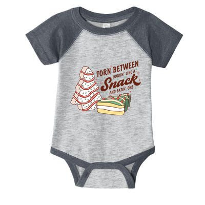 Torn between looking like a snack and eating one Infant Baby Jersey Bodysuit