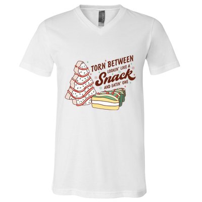 Torn between looking like a snack and eating one V-Neck T-Shirt