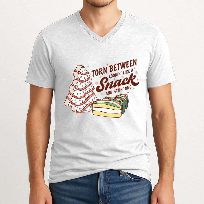 Torn between looking like a snack and eating one V-Neck T-Shirt