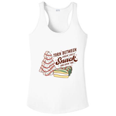 Torn between looking like a snack and eating one Ladies PosiCharge Competitor Racerback Tank