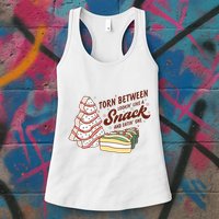 Torn between looking like a snack and eating one Womens Tank Top