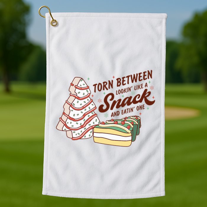 Torn between looking like a snack and eating one Golf Towel