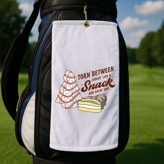 Torn between looking like a snack and eating one Golf Towel