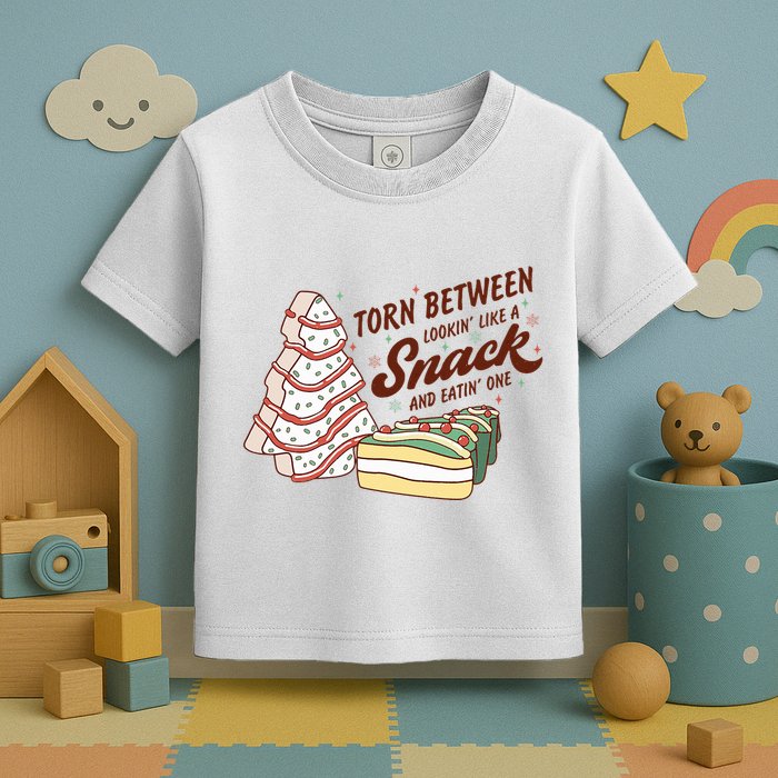 Torn between looking like a snack and eating one Toddler T-Shirt