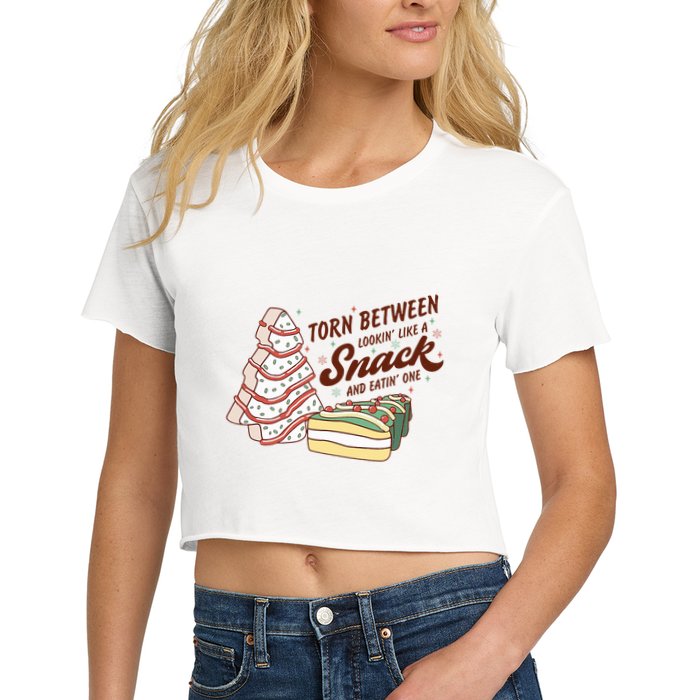 Torn between looking like a snack and eating one Crop Top