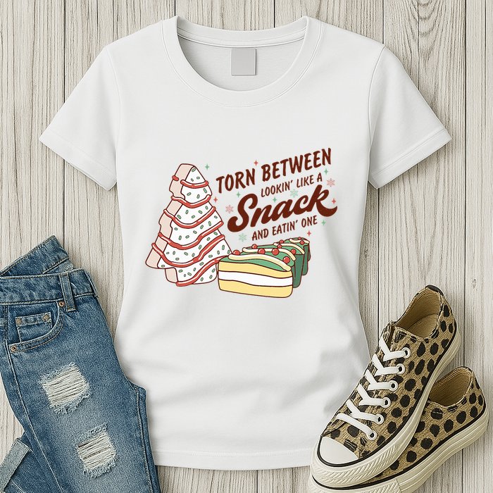 Torn between looking like a snack and eating one Womens T-Shirt