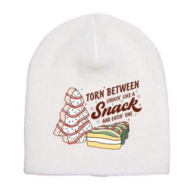 Torn between looking like a snack and eating one Short Acrylic Beanie