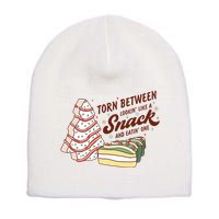 Torn between looking like a snack and eating one Short Acrylic Beanie