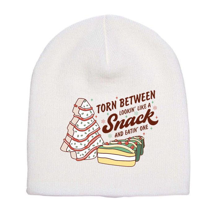 Torn between looking like a snack and eating one Short Acrylic Beanie