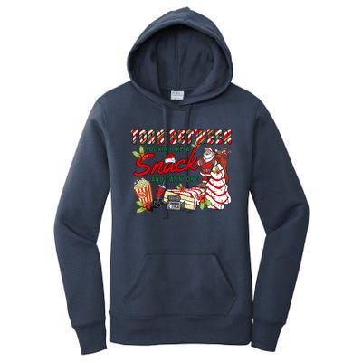 Torn Between Looking Like A Snack And Eating One Santa Xmas Gift Women's Pullover Hoodie