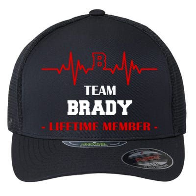 Team Brady Lifetime Member Flexfit Unipanel Trucker Cap