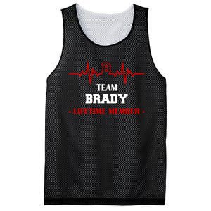 Team Brady Lifetime Member Mesh Reversible Basketball Jersey Tank