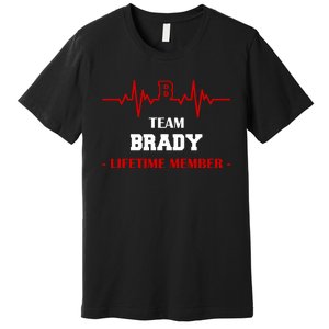 Team Brady Lifetime Member Premium T-Shirt