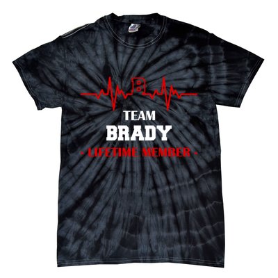 Team Brady Lifetime Member Tie-Dye T-Shirt