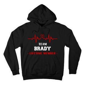 Team Brady Lifetime Member Tall Hoodie