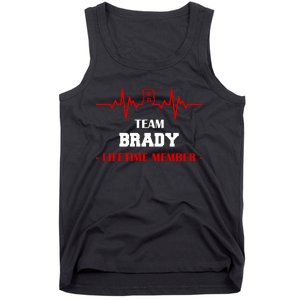 Team Brady Lifetime Member Tank Top