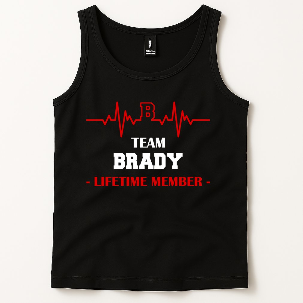 Team Brady Lifetime Member Tank Top