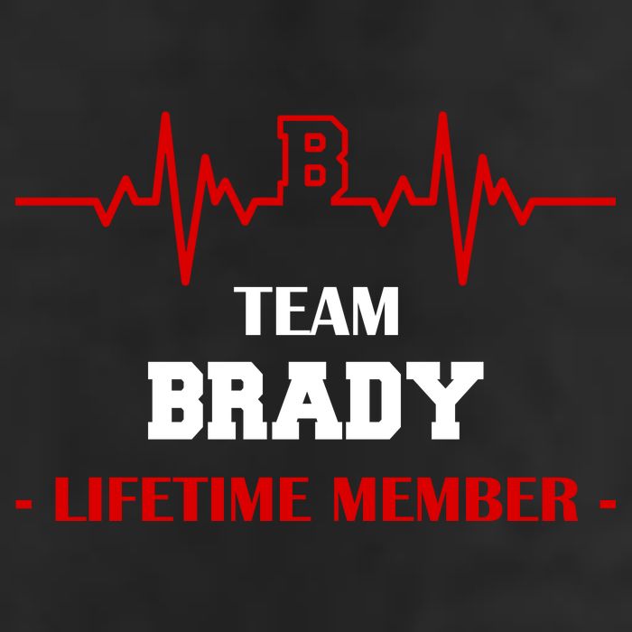 Team Brady Lifetime Member Golf Towel
