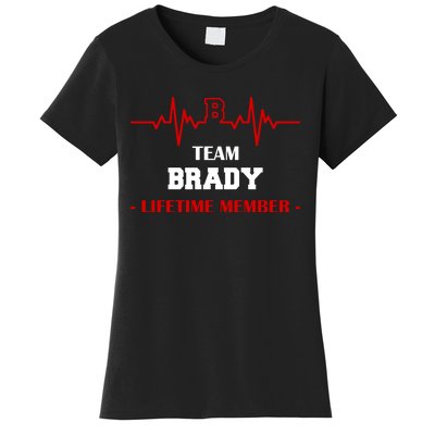 Team Brady Lifetime Member Women's T-Shirt