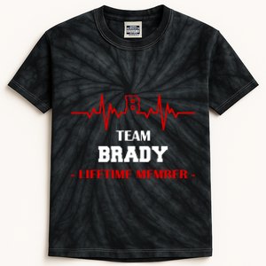 Team Brady Lifetime Member Kids Tie-Dye T-Shirt