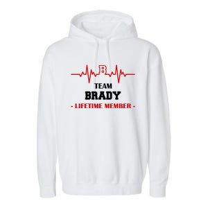 Team Brady Lifetime Member Garment-Dyed Fleece Hoodie